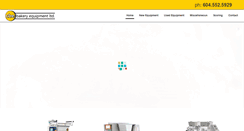 Desktop Screenshot of cbebakeryequipment.com